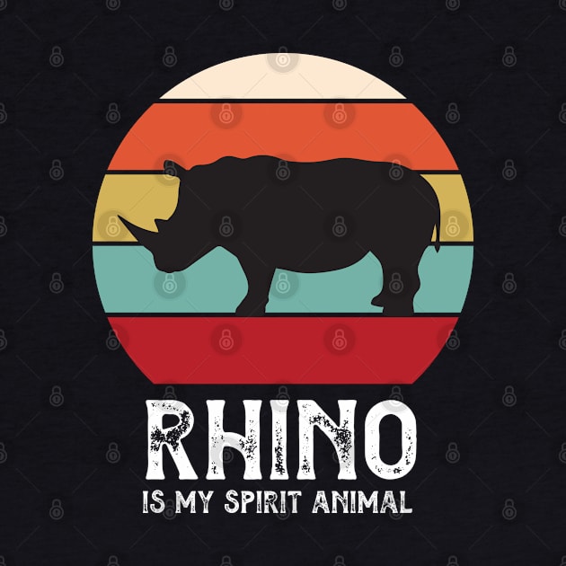 Rhino spirit animal by Mako Design 